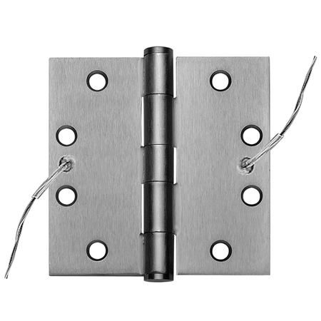 STANLEY Concealed Butt Hinge, 4-1/2" x 4-1/2", US26D, 8-Wire, 2-18GA & 6-28GA CECB179-18 4-1/2X4-1/2 26D